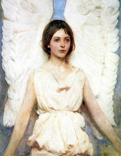 Abbott Handerson Thayer Angel, oil painting image